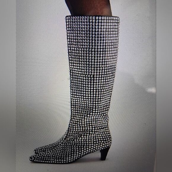 NIB Jeffrey Campbell Crown Jewel tall boots!! - Picture 1 of 10